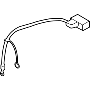 BMW 61-12-9-217-031 Plus Pole Battery Cable