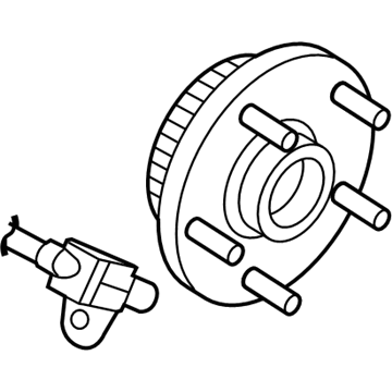 Mopar 68267298AD HUB/BRG-Brake