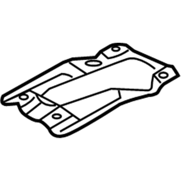 Hyundai 28795-1U000--DS Protector-Heat Rear