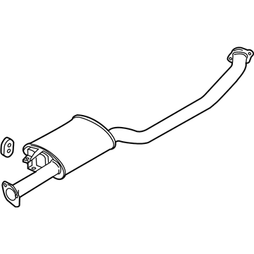 Hyundai 28650-1U300 Center Exhaust Pipe