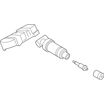 Toyota 42607-WAA02 Tire Pressure Sensor