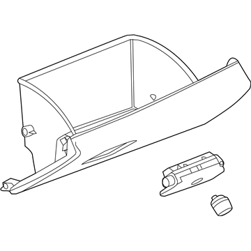 GM 84208163 Glove Box Assembly