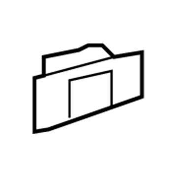 Lexus 89348-50050 Clip, Ultrasonic Sensor