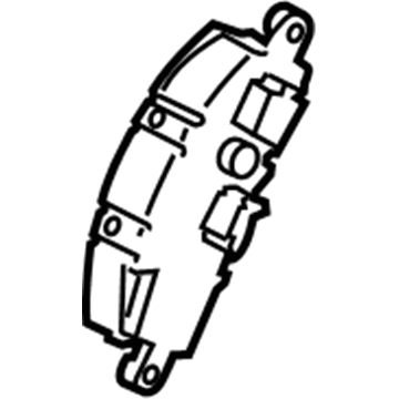 BMW 64-11-9-377-854 Blower Regulator