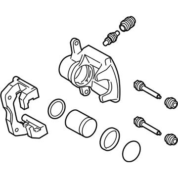 Toyota 47850-0R030 Caliper Assembly