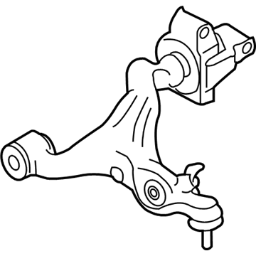 Infiniti 54500-1MD1A Transverse Link Complete, Right Lower