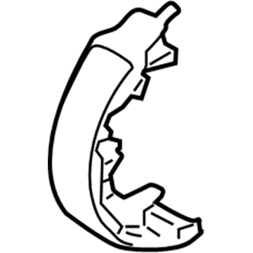 Lexus 46540-44010 Shoe Assembly, Parking Brake