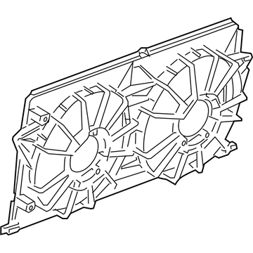 GM 21999691 Shroud Asm-Engine Coolant Fan