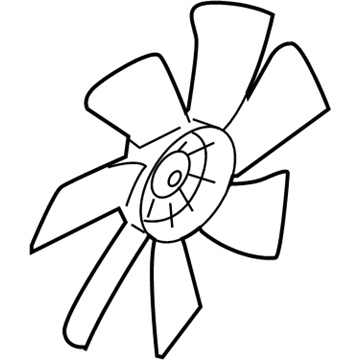 GM 21999768 Fan Blade