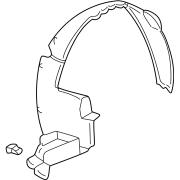 GM 10354741 Liner Asm-Front Wheelhouse