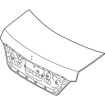 Hyundai 69200-3N100 Panel Assembly-Trunk Lid