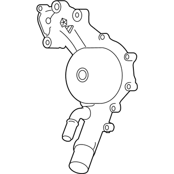 Mopar 5184498AH Water Pump