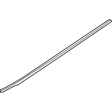Hyundai 82220-A5010 Weatherstrip Assembly-Front Door Belt Outside RH