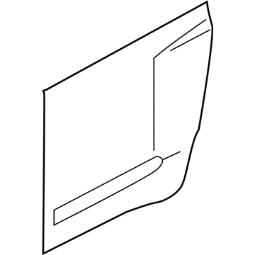 Infiniti H2152-ZQ5MA Panel - Rear Door, Outer RH