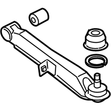 Kia 552103F000 Arm Assembly-Rear Center, RH
