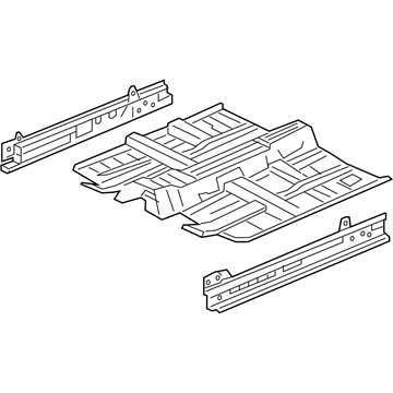 Honda 65100-TEG-305ZZ Floor, FR.