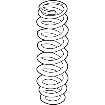 Acura 52441-SZ3-902 Spring, Rear (Mitsubishi)