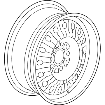 Mopar 4743262AB Wheel Rim Steel Spare