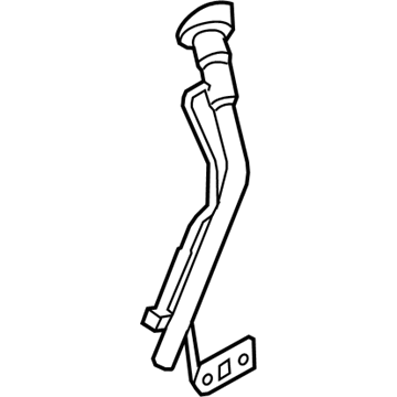 Nissan 17220-EM31A Tube Assy-Filler