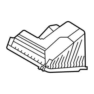 Hyundai 28111-J9850 COVER-AIR CLEANER