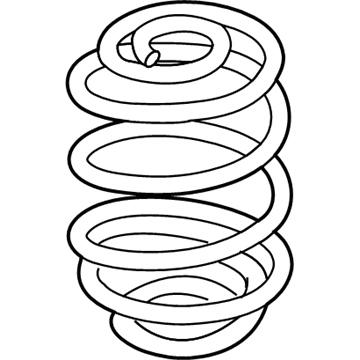 BMW 33-53-3-413-080 Barrel Spring Rear