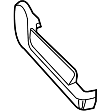 Nissan 87405-JB01B Cover-RECLINING Device, RH Outer