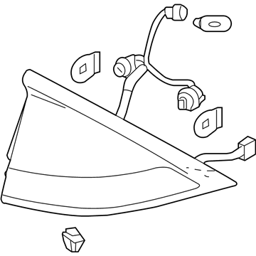 Honda 33551-TM8-A02 Lamp Unit, L. Tail