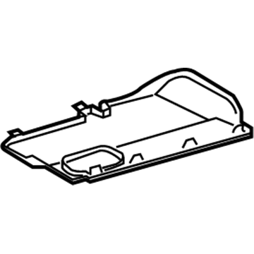Toyota 55607-0C010-C0 Cover Sub-Assembly, Inst