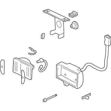 GM 16524400 Lamp Asm-Front Fog