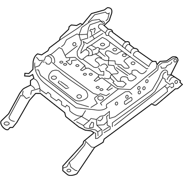 Nissan 87351-3JA4B Frame-Front Seat LH