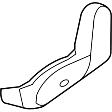 Nissan 87380-3JA4A FINISHER Assembly - Cushion, Front Seat LH
