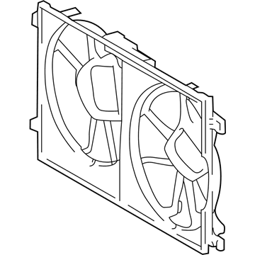 Lexus 16711-24140 Shroud, Fan