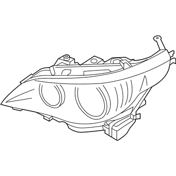 BMW 63-12-7-045-695 Left Headlight