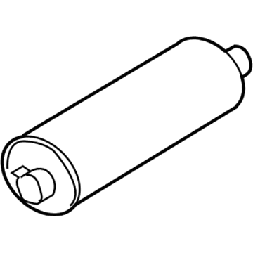 Mopar 52103676AE Exhaust Muffler