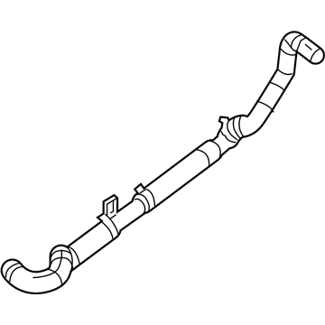 Nissan 21503-3NT0D Hose-Radiator, Lower