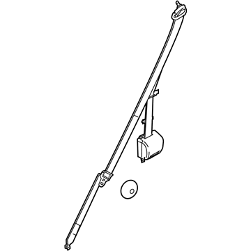 Ford 9C2Z-16611B68-AB Outer Belt Assembly