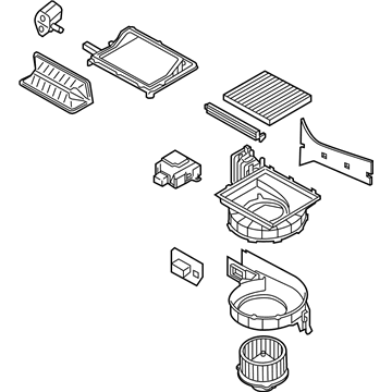 Kia 971002TBE0 Blower Unit