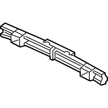 Honda 71530-SDN-A01ZZ Beam, RR. Bumper