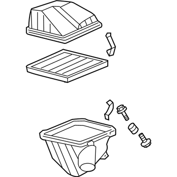 Nissan 16500-4Z021 Air Cleaner