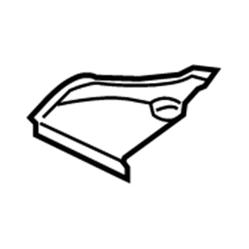 Nissan 66893-CD000 Insulator-Cowl Top