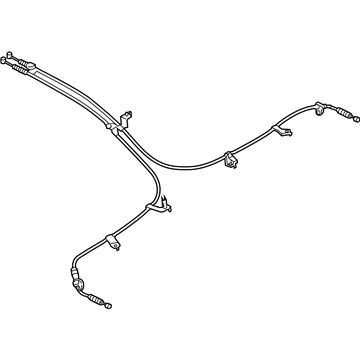 GM 19316531 Rear Cable