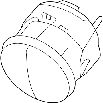 Mopar 5182022AA Front Fog Lamp