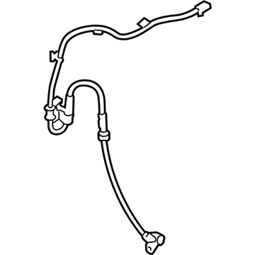 Kia 956712W000 Sensor Assembly-Abs Front Wheel