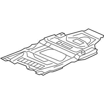 Honda 65111-SHJ-A00ZZ Panel, Floor