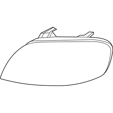 GM 96650526 Composite Headlamp