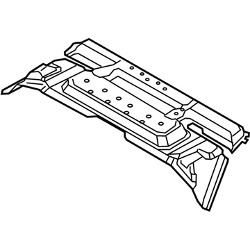 Nissan 74520-1GR0A Support-Rear Seat Back