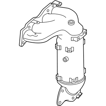 Nissan 140E2-3KL0A Exhaust Manifold With Catalytic Converter