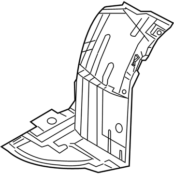 Infiniti 63845-AM600 Protector-Front Fender, Front LH