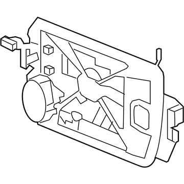 Mopar 68044846AA Panel-Carrier Plate