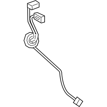 Lexus 81555-76290 Socket & Wire, RR Co